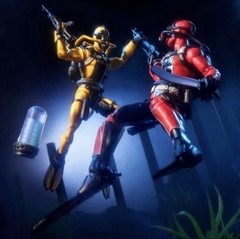 G.I. Joe Classified Series #169 GI JOE DIVER Vs COBRA DIVER 2pk