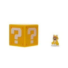 Jakks Pacific Cat Super Mario Bros Movie 1.25 in Mini Figure w/ Question Block