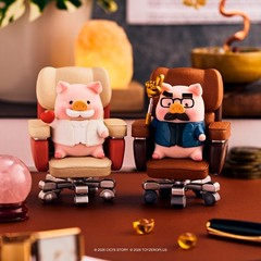 TOP Lulu the Piggy Blind Box – The Office Struggles Series Figurines Single Box