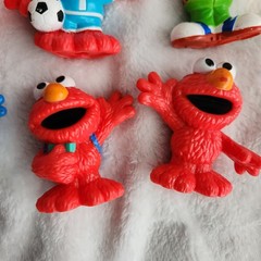 Sesame Street Workshop Lot Of 12 PVC Figures Snuffleupagus Count Abby Elmo More!