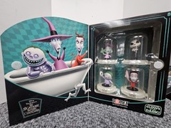 Lot of 3, DOMEZ Series 5 Nightmare Before Christmas Glow In the Dark Special