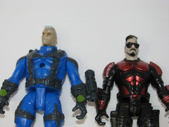 Lot Of 2: Final Faction Alpha Team 1 Action Figures RIPTIDE & SCOPE
