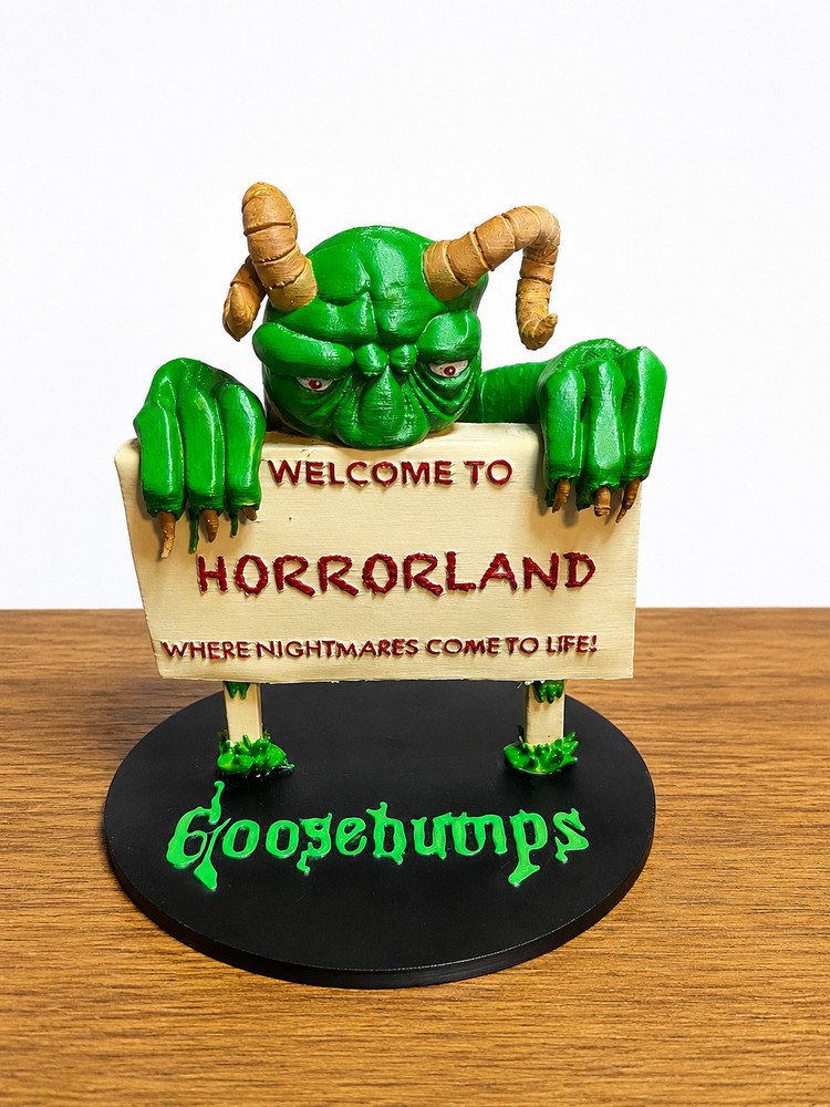 Goosebumps Custom Welcome to Horrorland Ram Figure, Hand Painted,Gooesbumps Fans