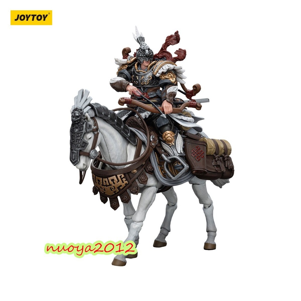 JOYTOYS JT5901 JT6045 1/18 White Feather Snowfield Archery Cavalry Armored Horse