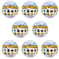 Surprizamals Wackys Series 6 Stuffed Animals : Lot of 8 Sealed Blind Globes