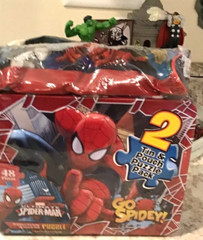 2013 New MIP Ultimate Spiderman 48 Pc Lunch Box Puzzle Pack