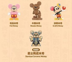 Disney Mickey Boundless Creativity Series Figure Secret-stardust ceramic mickey