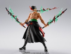 [US Seller] S.H.Figuarts Bandai One Piece RORONOA ZORO -THE KING OF HELL- NEW