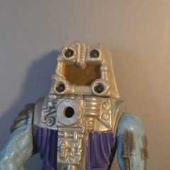 Skeletor Action Figure Blue Gray Purple Black Yellow Plastic