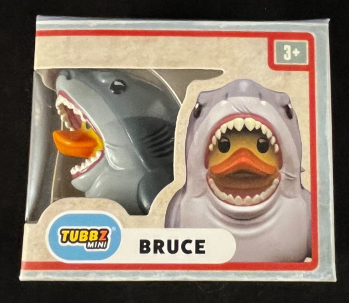 Mini Tubbz – Bruce – Jaws – Rubber Duck – Approx 2″ High