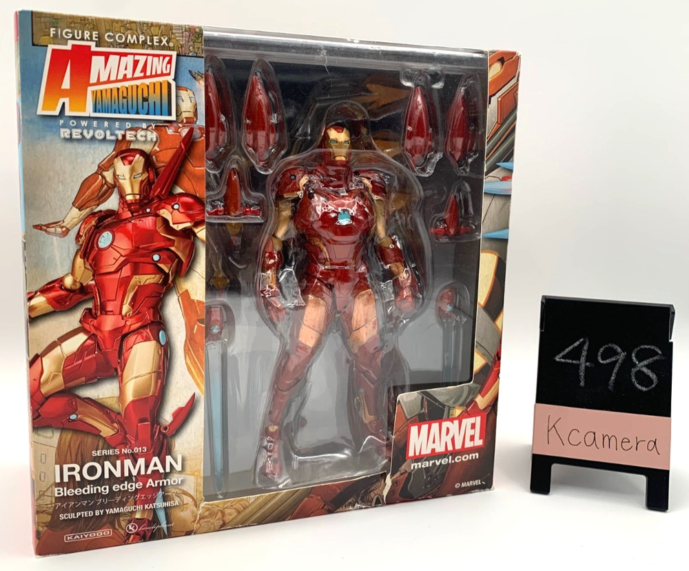 [Read Used] Kaiyodo Amazing Yamaguchi Iron Man No.013 Action Figure #498