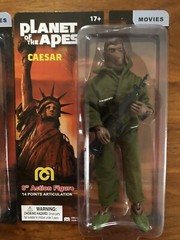 Mego Planet Of The Apes Action Figures Dr. Zaius General Ursus Caesar MOC