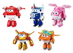 5-Pack, Jett, Paul, Dizzy, Golden Boy & Sunny Transforming Action Figures Pla…