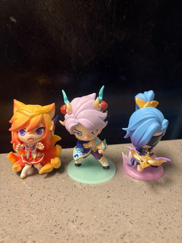 POP MART League Of Legends Blind Box Figure Lot – Ahri, Ezreal, Vayne