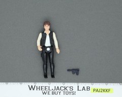 Han Solo BIG HEAD 100% Complete Star Wars 1977 Kenner Action Figure NO REPRO
