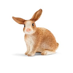 schleich 13827 Rabbit, from 3 Years FARM WORLD – Figurine, 4 x 3 x 4 cm