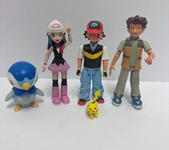Rare Pokemon Diamond Pearl Dawn Hikari Trainer Ash Ketchum Brock Pikachu Piplup