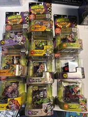 Monster 500 Driving Dead Lot Series Complete Set Serie Complet Car with Card