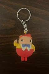 Disney Alice In Wonderland Blind Bag Series 1 TWEEDLE DEE Figural Keychain Loose