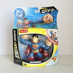 NIB Heroes of Goo Jit Zu Superman Hero Pack DC Comics Stretch Figure Sealed