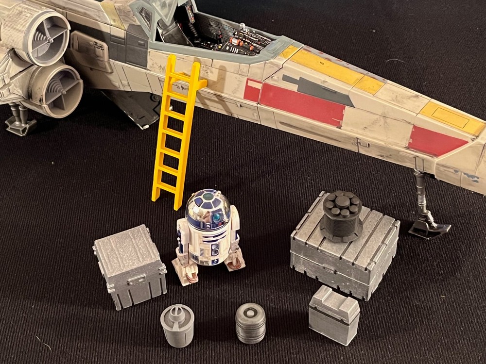 Luke Skywalker Degoba, X-Wing equipment for 3.75 ” figure Diorama