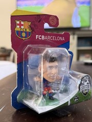 SoccerStarz Neymar Jr FC Barcelona Plastic Figure w/ Top Trumps Card NIB