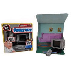 Tiny TV Classics Family Guy Edition Real Working Mini Television With Remote