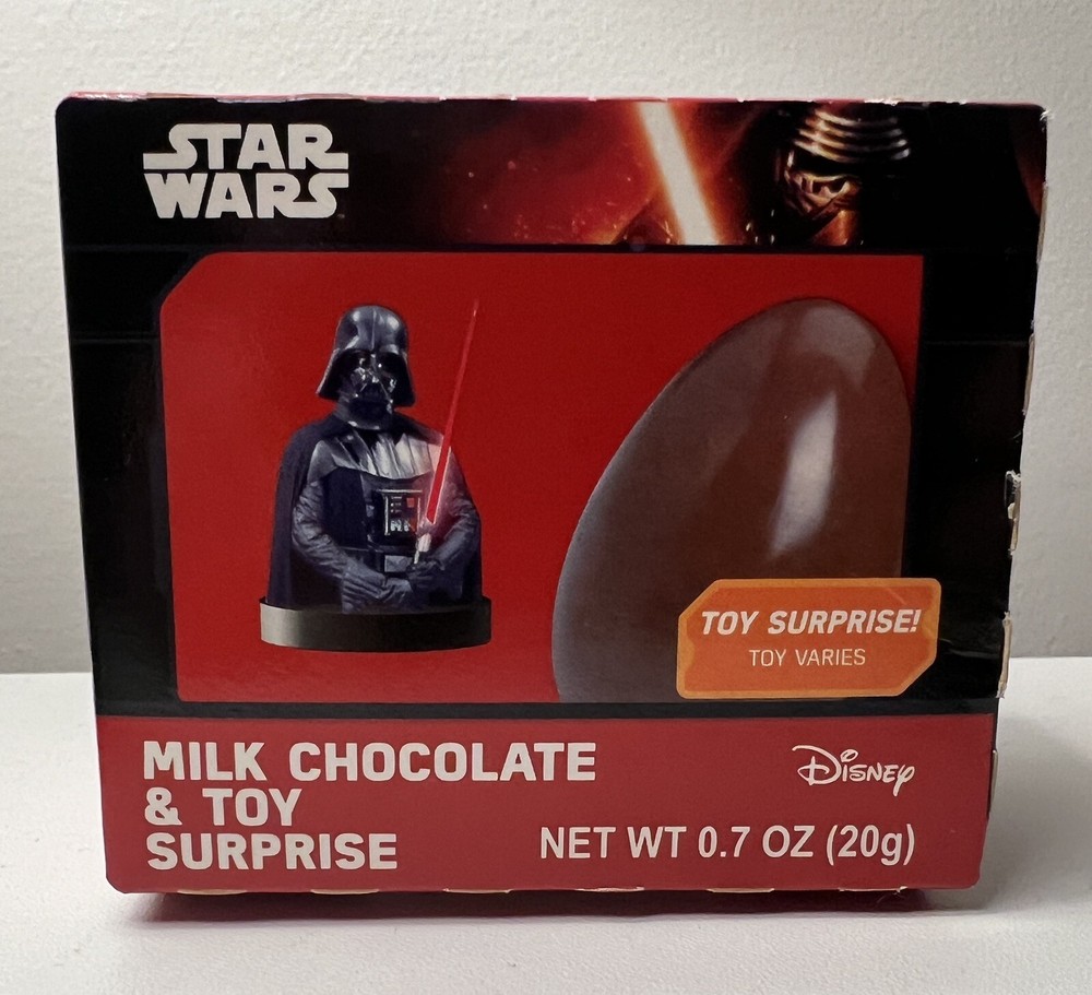NOS Galerie Milk Chocolate Candy w/Star War Toy Surprise 2016 ~NIP~*Do Not Eat*