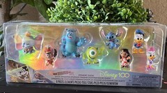 Disney 100 Years Dynamic Duos Collector Character Figure Set Limited Edition 8pc