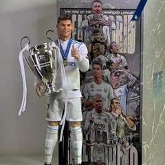 1/6 Scale Soccer Player Sculpt Figure Desk Decor Fan Souvenir Gift