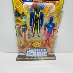 Aquagirl, Future Static, Micron League Unlimited 3 pk NIP Rare Mattel DCU