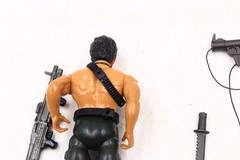 Vintage Rambo The Force of Freedom Rambo 1986 Coleco Figure Near Complete