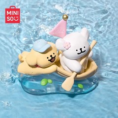 MINISO Maltese Make A Memory Happy Outing Series Blind Box Figure Toy Gift