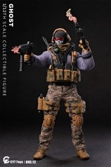 Ready! New CY7-TOYS 1/12 The Ghost Male Soldier 6″ Collectible Action Figure