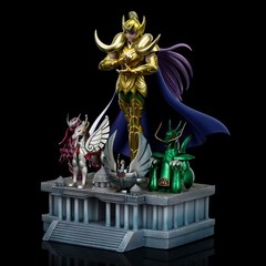 Iron Studios Saint Seiya Art Scale Aries Mu Deluxe