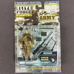 1/18 WWII US Military Soldier Action Figure, Articulated Collectible Model Toy