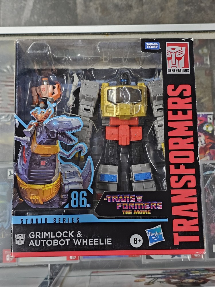 Transformers Studio Series 86 Grimlock and Autobot Wheelie – 2020 New SEALED