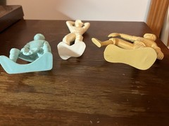 Vintage 1960’s Marx Baseball Players, 5-6″ Figures