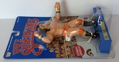 WWF Superstars LJN Ultimate Warrior Blue Card Retro Figure Series 2 NEW