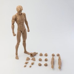 US Mirrfig 1/12 Male Super Flexible Moveable Thin Joint Body Model For 6″ Figure