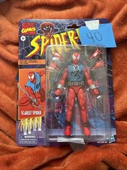 Marvel Legends Retro Spider-Man Comic Scarlet Spider 6” Action Figure Brand New