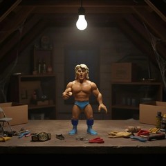Zombie Sailor Toys Wrestling’s Heels and Faces Ric Flair 4.5″ Action Figure Blue
