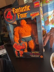 Fantastic Four The Thing 10 inch Action Figure Deluxe Edition Toy Biz 1995 NIB