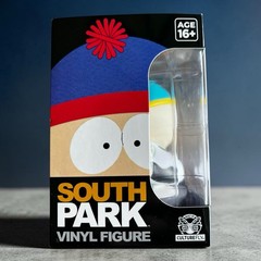 South Park FlyGuys CultureFly Eric Cartman Cows 4” Vinyl Figure with Stand – New