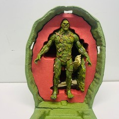 Swamp Thing DC Universe Adult Collector series Mattel NIP display box signature