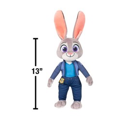 Disney’s Zootopia 2 14” Feature Plush Judy Hopps – 10+ Sounds and Phrases – P…
