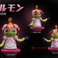 MIMAN Studio Digimon Adventure Palmon 2.76inch Resin Painted Statue IN STOCK
