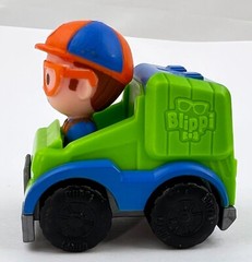Blippi Fire Recycle Green Garbage Truck Vehicle 2019 Kideo Jazwares LLC Toy Car