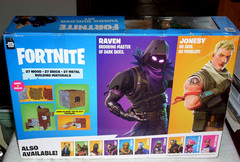 Fortnite Turbo Builder Set 2 Figure Pack, Jonesy & Raven New In Box