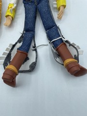 Vtg DIsney Pixar Toy Story Thinkway Toys Woody Jessie Pull String Dolls No Hats